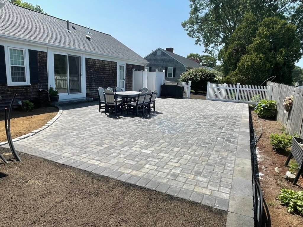 Masonry and hardscaping project by Bridi Masonry, Cape Cod MA