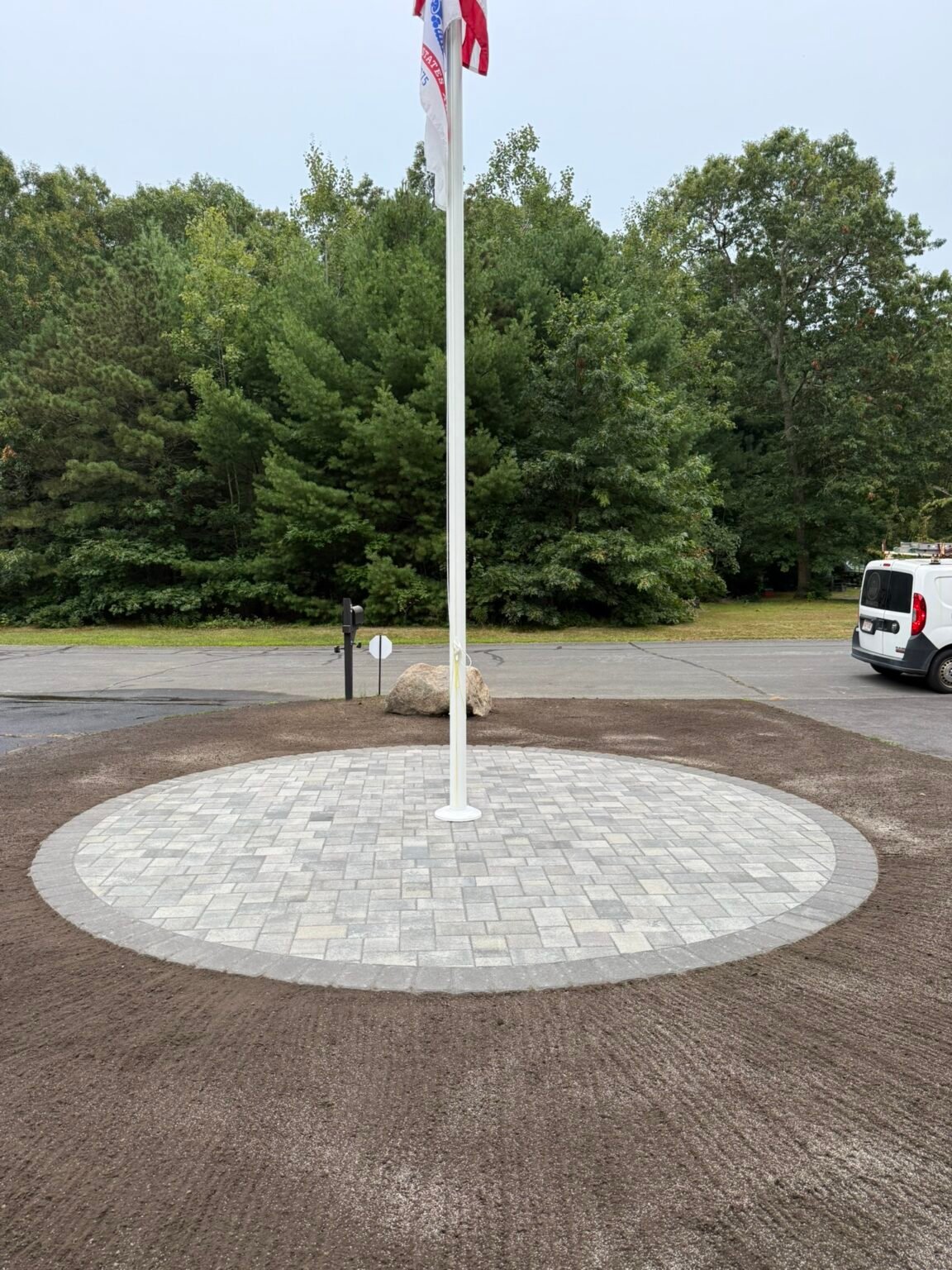 Masonry and hardscaping project by Bridi Masonry, Cape Cod MA