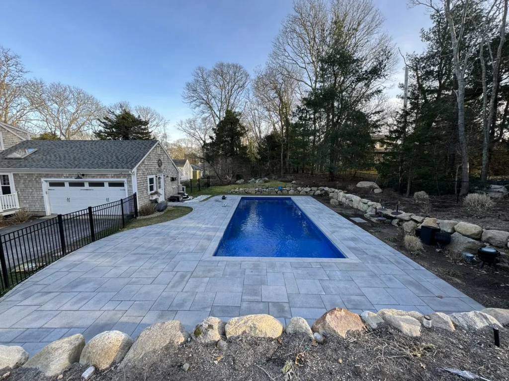 Masonry and hardscaping project by Bridi Masonry, Cape Cod MA